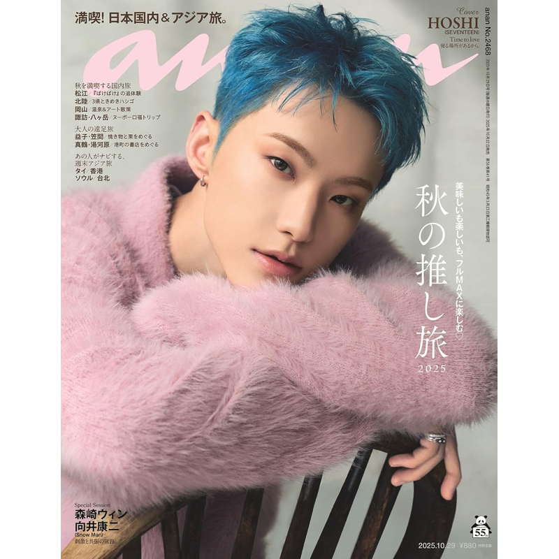 特价现货【日文杂志】anan HOSHI 权顺荣SEVENTEEN/渡辺翔太＆森本慎太郎/ENHYPEN/ZEROBASEONE/桜木みなと封面  娱乐杂志 进口书图片