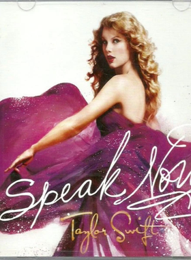【中图音像】霉霉专辑  Speak Now 泰勒·斯威夫特 CD 2749395
