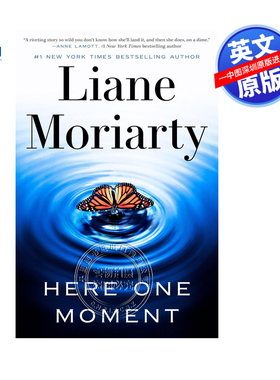 现货 英文原版 Here One Moment 片刻之间 goodreads推荐阅读 大小谎言作者莉安·莫里亚蒂 英文版 进口英语原版书籍