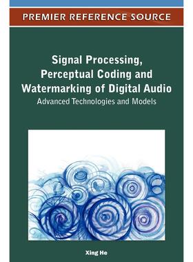 【预售 按需印刷】英文原版数字音频的信号处理、感知编码和水印Signal Processing  Perceptual Coding and Watermarking of Digi