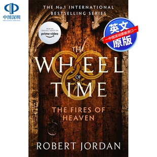 Fires Time 天堂之火：时间之轮 The 文学小说 Wheel Heaven 进口正版 册 the 第 英文原版 书 Book