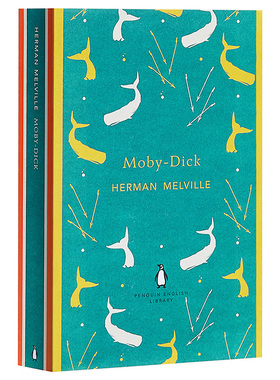 英文原版 白鲸 Moby-Dick 英国经典文学小说书籍 Penguin English Library企鹅经典 进口书正版