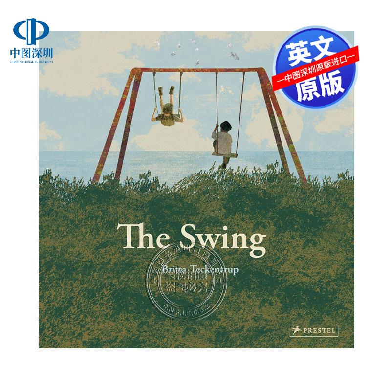 预售英文原版 秋千 The Swing 博洛尼亚获奖插画师Britta Teckentrup 精装 儿童绘本成长友谊故事图画书