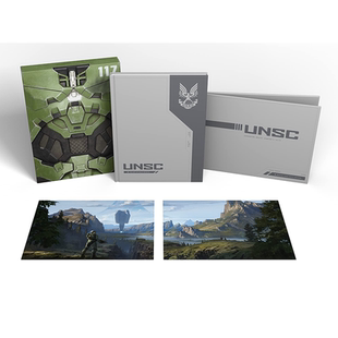 英文原版 光环:无限 精装豪华版游戏设定集艺术书 The Art of Halo Infinite Deluxe Edition 光晕6周边画册书