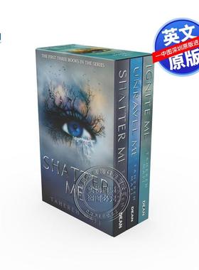 英文原版 Shatter Me系列3册套装 奇幻浪漫爱情流行小说 打破 解开我Unravel Me 点燃我Ignite Me 纽约时报畅销书作家Tahereh Mafi