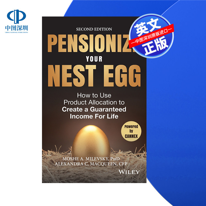 【预售 按需印刷】养老金，你的储备金 英文正版 Pensionize Your Nest Egg 进口书
