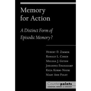 Memory for 进口正版 按需印刷 书籍 原装 英文原版 牛津大学出版 预售 Action行动记忆