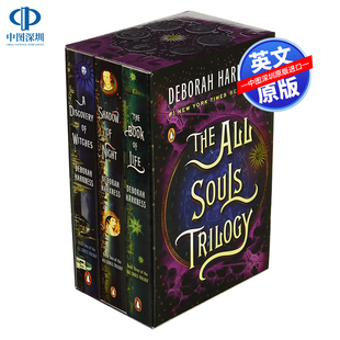 Discovery 魔法觉醒 The 马修古迪主演 英文原版 Souls Set 英剧原著 Boxed Trilogy Witches All 发现女巫三部曲套装