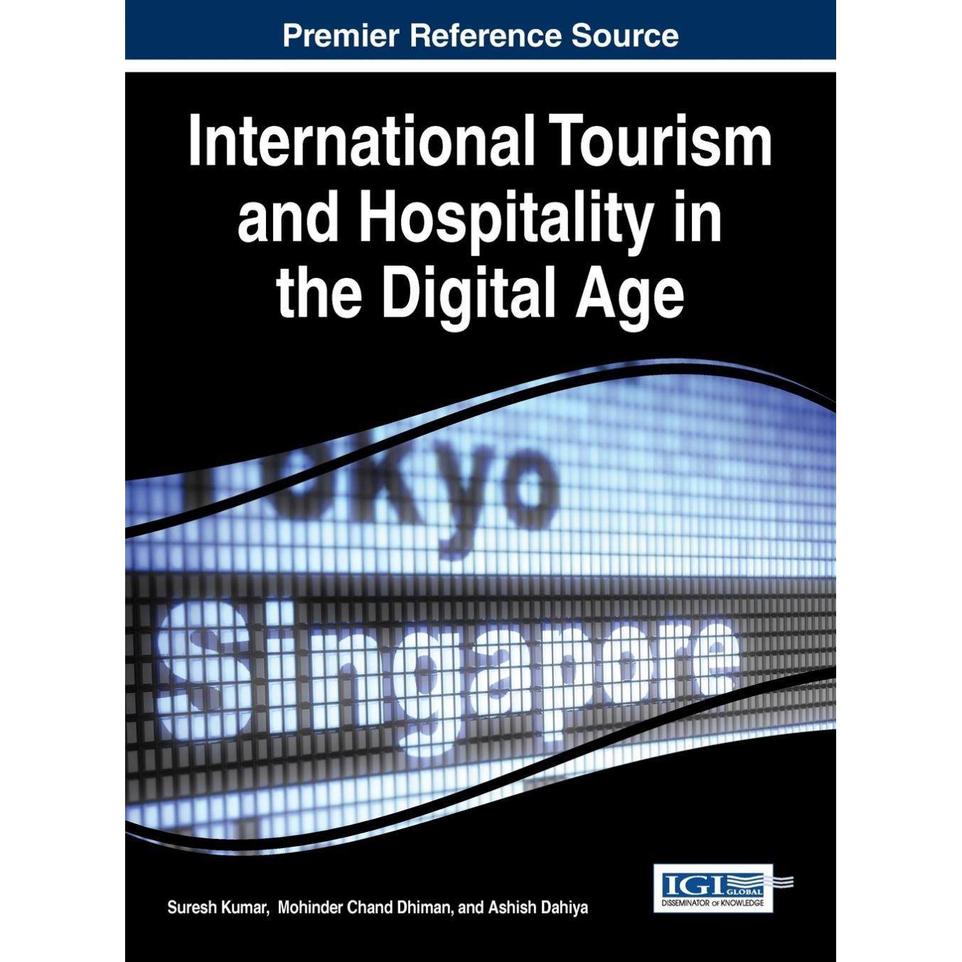 【预售 按需印刷】英文原版数字化时代的国际旅游和酒店业International Tourism and Hospitality in the Digital Age原装进口正