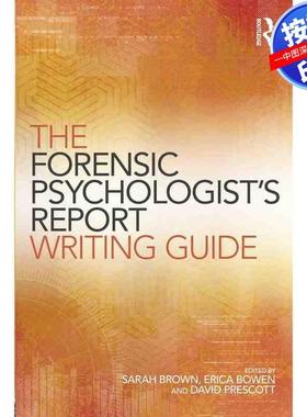 预售【按需印刷】英文原版 法医心理学家报告写作指南 The Forensic Psychologists Report Writing Guide 原装进口正版书籍