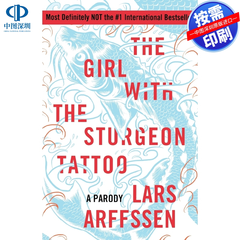预售 按需印刷 英文原版 有着鲟鱼纹身的女孩 The Girl with the Sturgeon Tattoo 进口书籍正版