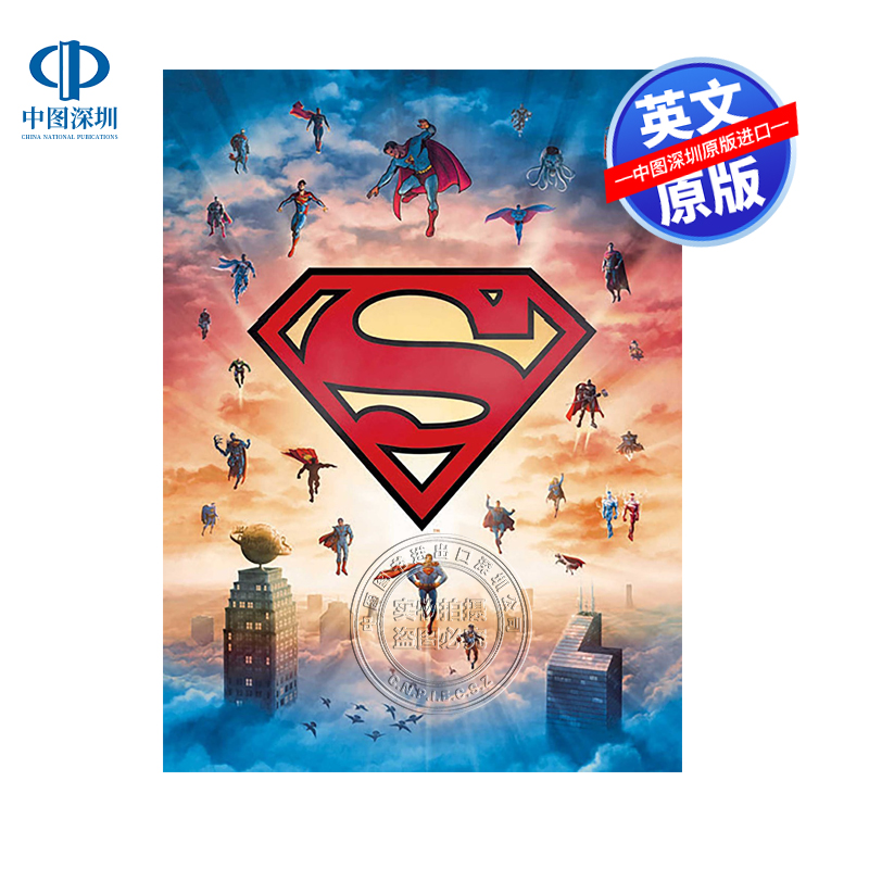 英文原版 DC 超人漫画迷你手掌书 DC: Superman Tiny Book