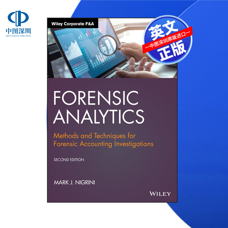 【预售 按需印刷】Wiley出版 法务分析:法务会计调查的方法和技术 Forensic Analytics 进口英文正版书籍