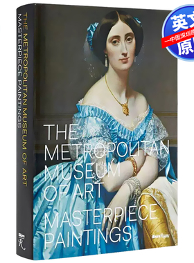 英文原版 纽约大都会艺术博物馆：大师作品名画 艺术绘画作品鉴赏收藏 The Metropolitan Museum of Art 精装画册书