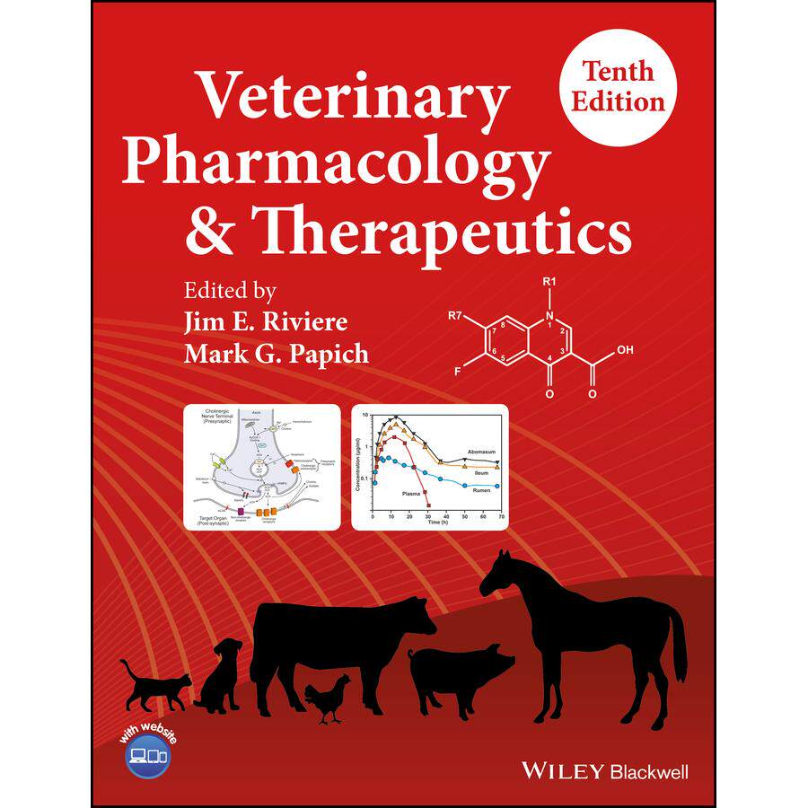 【预售 按需印刷】英文原版兽医药理学与治疗学Veterinary Pharmacology and Therapeutics原装进口正版书籍