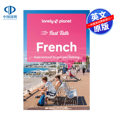 现货英文原版 孤独星球法语常用语手册和词典 Lonely Planet French Phrasebook & Dictionary 进口书籍正版