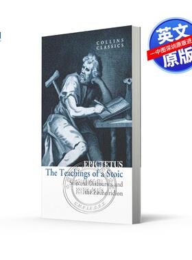预售英文原版 柯林斯经典 斯多葛主义者的教义 The Teachings of a Stoic Selected Discourses Epictetus