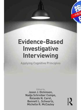 预售【按需印刷】英文原版 基于证据的调查性访谈 Evidence-based Investigative Interviewing 原装进口正版书籍