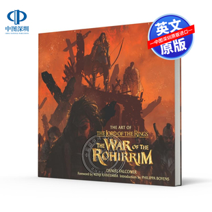 英文原版 指环王 洛汗之战 动画电影艺术设定集 精装 The Art of The Lord of the Rings: The War of the Rohirrim画册书