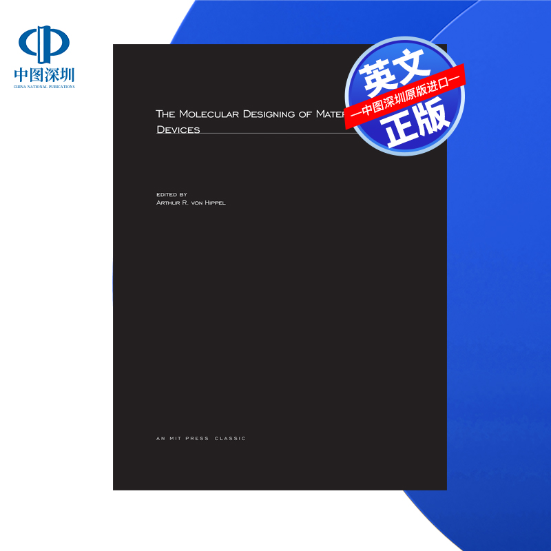【预售 按需印刷】材料与器件的分子设计 The Molecular Designing of Materials and Devices  进口英文正版书籍