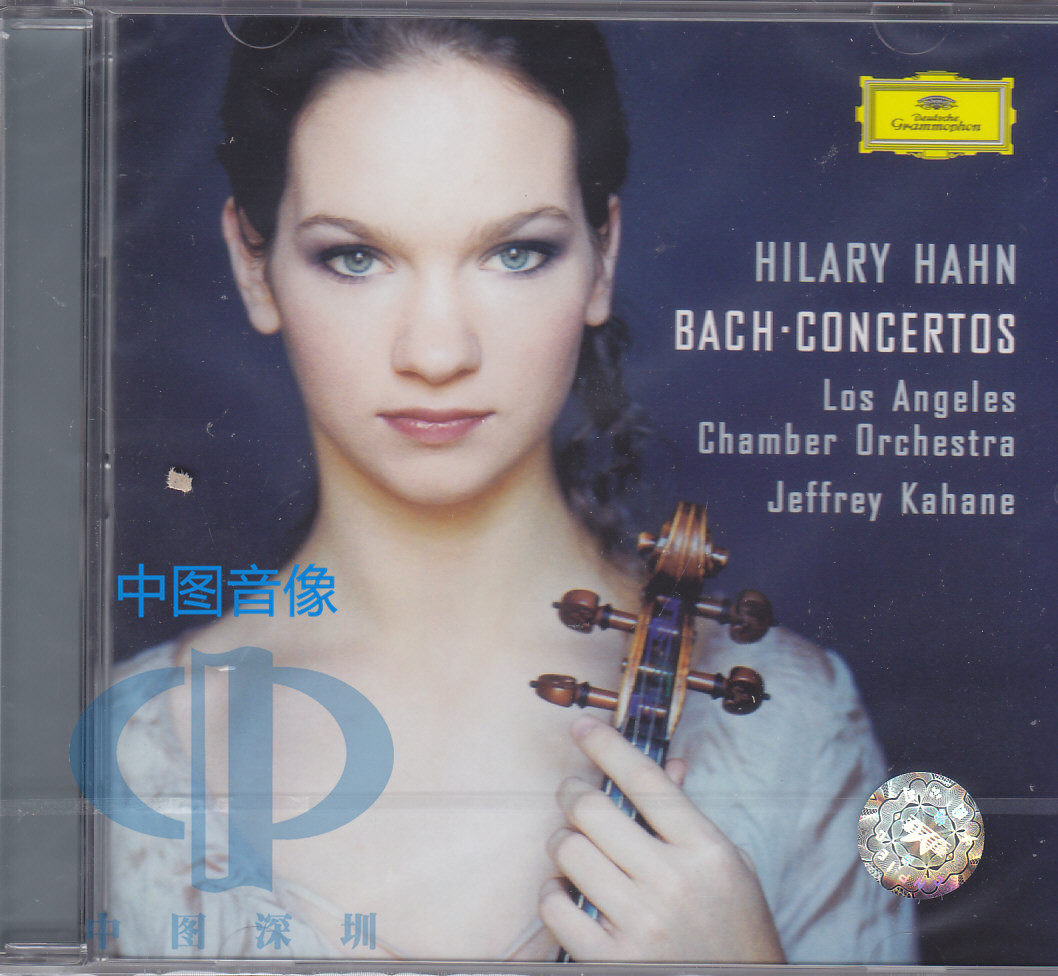 【中图音像】 巴赫:小提琴协奏曲CD 哈恩 Hilary Hahn 4741992
