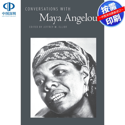 预售【按需印刷】英文原版 与玛雅·安吉罗的对话 Conversations with Maya Angelou 原装进口正版书籍