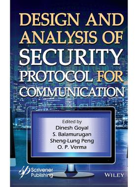 【预售 按需印刷】英文原版安全协议通信Security Protocol Communicatio原装进口正版书籍