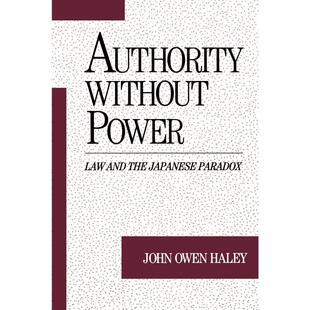 权威 书籍 英文原版 进口正版 原版 牛津大学出版 Power无权力 Without Authority 按需印刷 预售