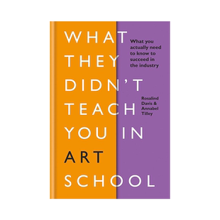 现货 在艺术学校没有教你的东西 英文原版 What They Didn't Teach You in Art School 作为一个艺术家 你需要知道什么才能生存