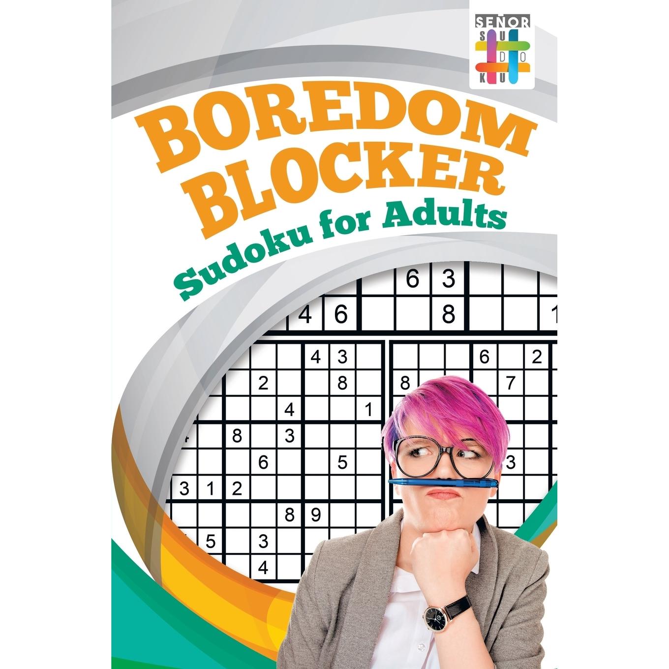 【预售 按需印刷】英文原版Boredom Blocker Sudoku for Adults进口原版正版书籍