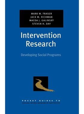 预售【按需印刷】英文原版 Intervention Research干预研究 牛津大学出版 原版进口正版书籍