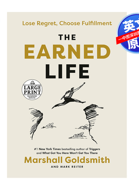 【预售英文原版】获得的生活 失去遗憾 选择实现 The Earned Life : Lose Regret, Choose Fulfilment  进口英文正版书籍