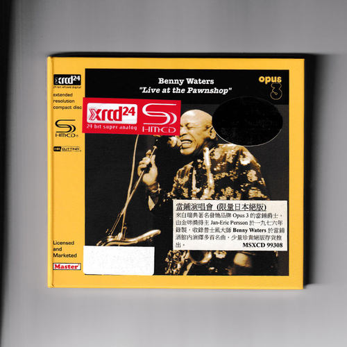 【中图音像】当铺演唱会 Benny Waters XRCD24 MSXCD99308