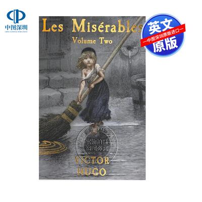 英文原版 悲惨世界 第二卷 经典文学英语读物小说 维克多·雨果 Les Miserables Volume 2  Wordsworth