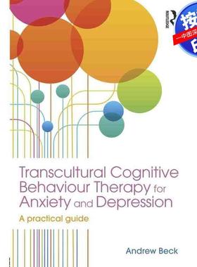 预售【按需印刷】英文原版 跨文化认知行为疗法治疗焦虑和抑郁 Transcultural Cognitive Behaviour Therapy for Anxiety and Depr