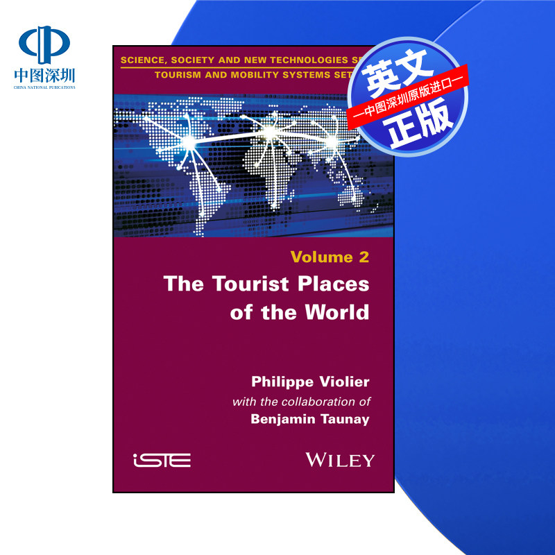 【预售 按需印刷】Wiley出版 世界旅游胜地 The Tourist Places of the World 进口英文正版书籍