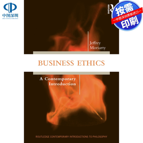 预售【按需印刷】英文原版 商业伦理 Business Ethics 原装进口正版书籍
