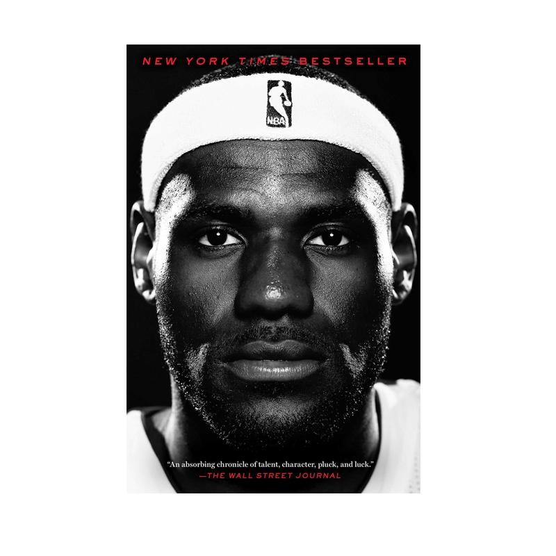 英文原版 勒布朗詹姆斯 LeBron 权威传记 NBA篮球传奇人物球星小说 纽约时报畅销书 骑士湖人热火球员 乔丹追赶者 周边