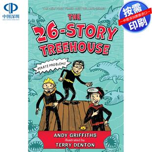 【预售 按需印刷】英文原版  26层高的树屋 26-Story Treehouse 原版进口正版书籍