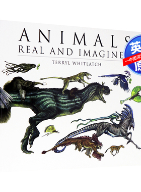 英文原版 真实与想象的动物 Animals Real and Imagined 进口艺术书籍 插画册 进口英文版正版书籍
