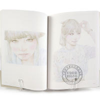 In stock [Deep Illustrations in Japanese] ひら に に works collection White Light Japanese version pencil transparent watercolor artist overpowered beautiful girl Japanese illustrator art collection Original imported genuine book thumbnail 2