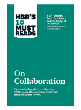 哈佛商业评论指南 关于合作的十篇需读读物 HBR's 10 Must Reads on Collaboration 企业战略管理指导 自我提升