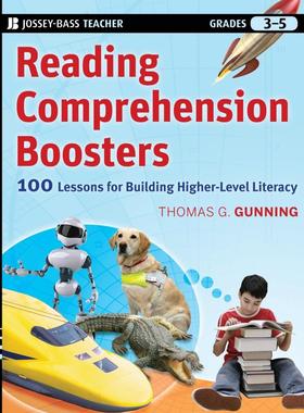 【预售 按需印刷】英文原版 阅读理解提升：构建更高层次读写能力的100课，3-5年级 Reading Comprehension Boosters : 100 Lesson