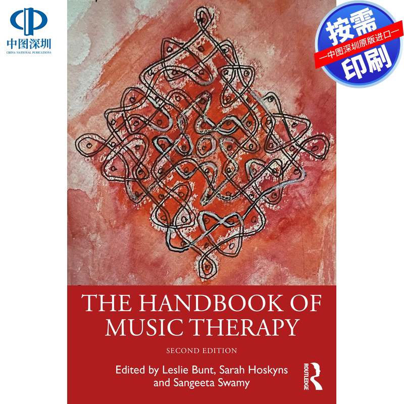 预售【按需印刷】英文原版 音乐治疗手册 The Handbook of Music Therapy 原装进口正版书籍
