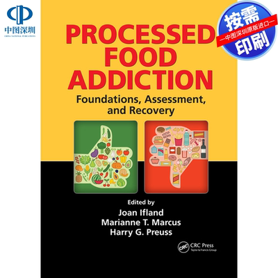 预售【按需印刷】英文原版 加工食品成瘾 Processed Food Addiction 原装进口正版书籍