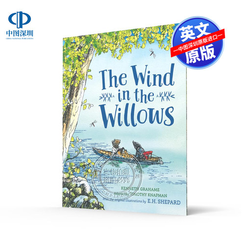 英文原版 柳林风声 90周年纪念礼物图画书 The Wind in the Willows Anniversary Gift Picture Book 经典文学读物小说
