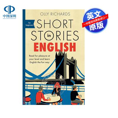 预售英文原版 适合初学者的英语短篇小说 Short Stories in English for Beginner Olly Richards