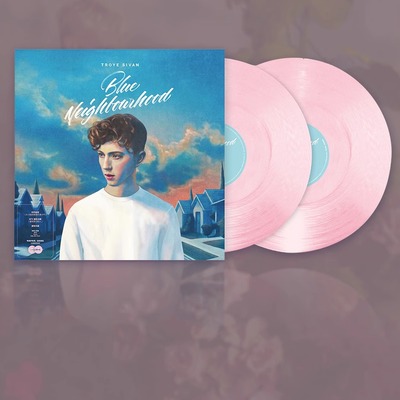 【正版音像】 戳爷 蓝色街区2LP粉胶 troyesivan黑胶唱片12寸碟片