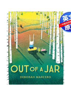 英文原版 Deborah Marcero 罐子外有什么 Out of a Jar 进口图书 儿童绘本 情绪管理 故事图画书