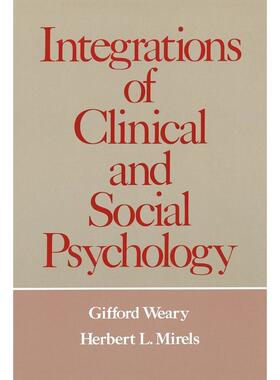 预售【按需印刷】英文原版 Integrations of Clinical and Social Psychology临床与社会心理学的整合 牛津大学出版 原版进口正版